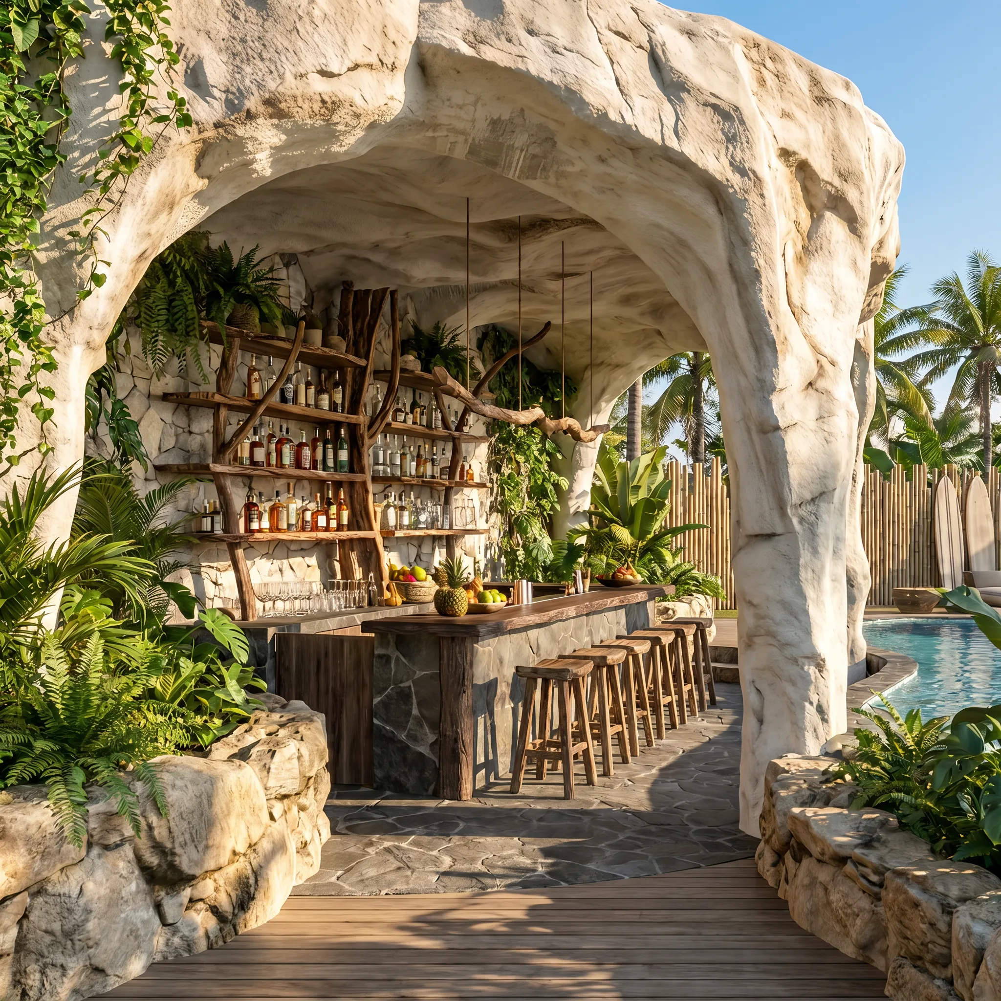 ออกแบบ Beach Club โดย Grid Architect